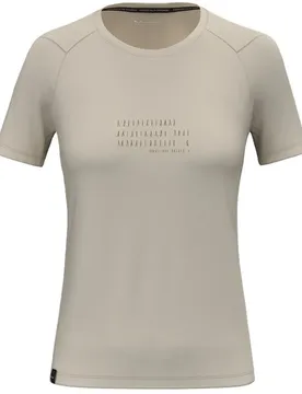 Eagle Poem Dry Damen T-Shirt, braun 40