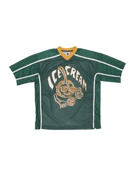 Casacca Uomo Cherry Applique Football Top Green