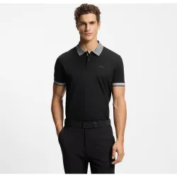 Polo técnico manga corta de hombre