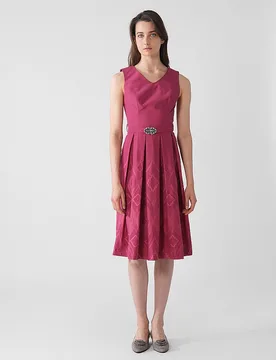 Trachtenkleid CAMILA beere 36 damen - Wenger - FashionsVida