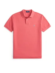 Polo Custom Slim Fit coral XL