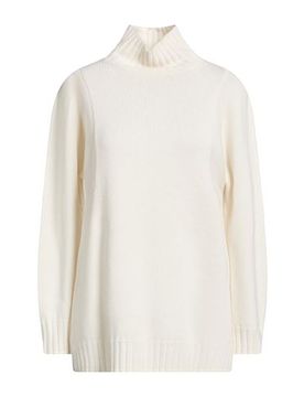 Rollkragenpullover Damen Elfenbein XS Damen
