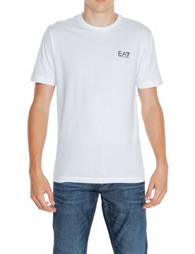 Ea7 Herren T-Shirt Weiß 475444