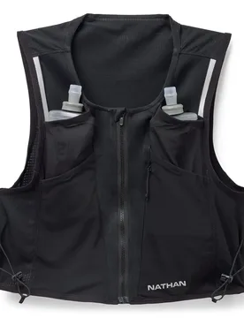 Gilet Idratazione Aerozip 1l Black / Reflective Silver L - Nathan - FashionsVida