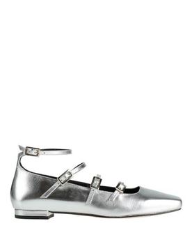 Bailarinas Mujer Plata 38,39,40 Mujer