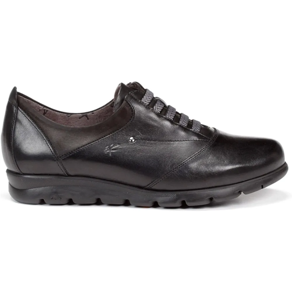 Zapatillas de mujer de piel de color - Fluchos - FashionsVida