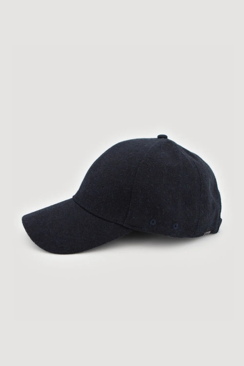 Mens Wool Baseball Cap - - Size: ONESIZE - Steel & Jelly - FashionsVida