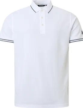 Polo Galway drycool, weiss xl - Abacus - FashionsVida