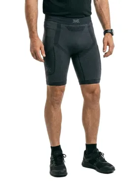 Xceed Run Short Leggings Black / Rhino Grey M Men - X-BIONIC - FashionsVida