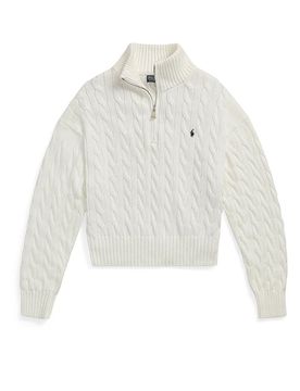 POLO Troyer Pullover weiss XL damen