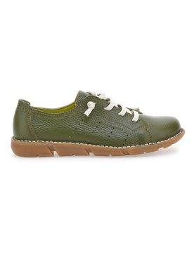 Scarpe Stringate Verdi In Vera Pelle 30234 36
