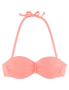VENICE BEACH Top de bikini salmón