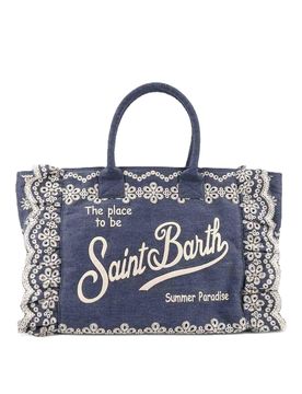 Borsa Vanity bag a tracolla volant n sangallo