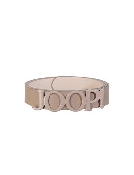 Joop Cinturón de cuero beige 80