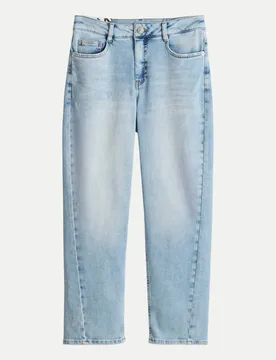 Straight Jeans Minah Honest Blau 36/26 - Opus - FashionsVida
