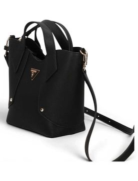 Borsa Darcy Mini Tote Donna Nero in Materiale Sintetico con Logo 4G e Tracolla