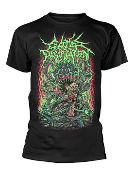 T-Shirt - Lost Profits - M bis L - für Männer - Größe L - schwarz - Lizenziertes Merchandise! - Männer - male - Cattle Decapitation - FashionsVida