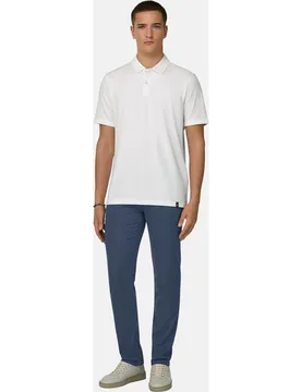 Chino de algodón y tencel elástico - Boggi Milano - FashionsVida