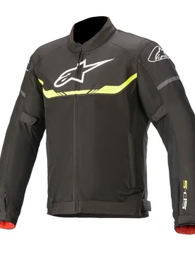 Giacca a Vento T-Sp S Nero / Giallo Fluo - Alpinestars - FashionsVida