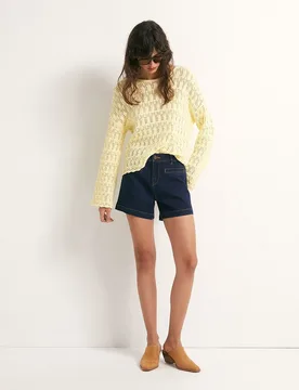 Sfera - Jeans bermuda relajada - Sfera - FashionsVida