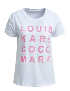 T-SHIRT NAMES IN NEON STONES female