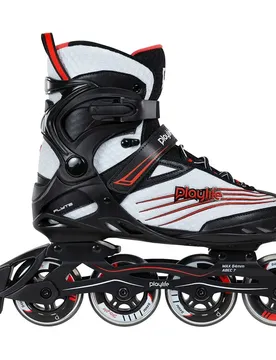Patins En Ligne Flyte 84 Al Black / White / Red EU 40 Homme