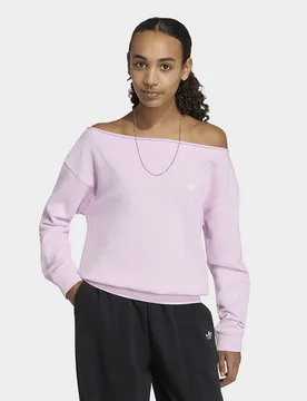 Womens Felpa Oversized French Terry - Rosa, rosa rosa Bambino taglia 9-10Y - Adidas - FashionsVida