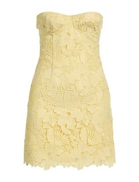 Minivestido Mujer Amarillo 40 Mujer