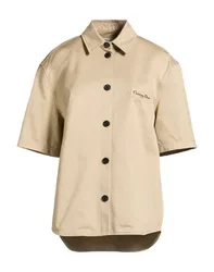 Camisa Mujer Beige 36 Mujer