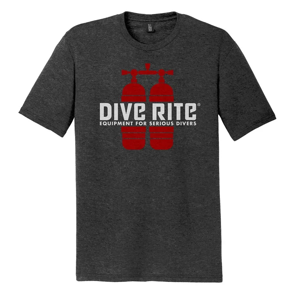 Maglietta A Maniche Corte Double Tanks - Dive Rite - FashionsVida