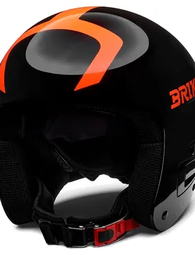 Casque Junior Vulcano Fis 6.8 Shiny Black / Orange S-M unisex