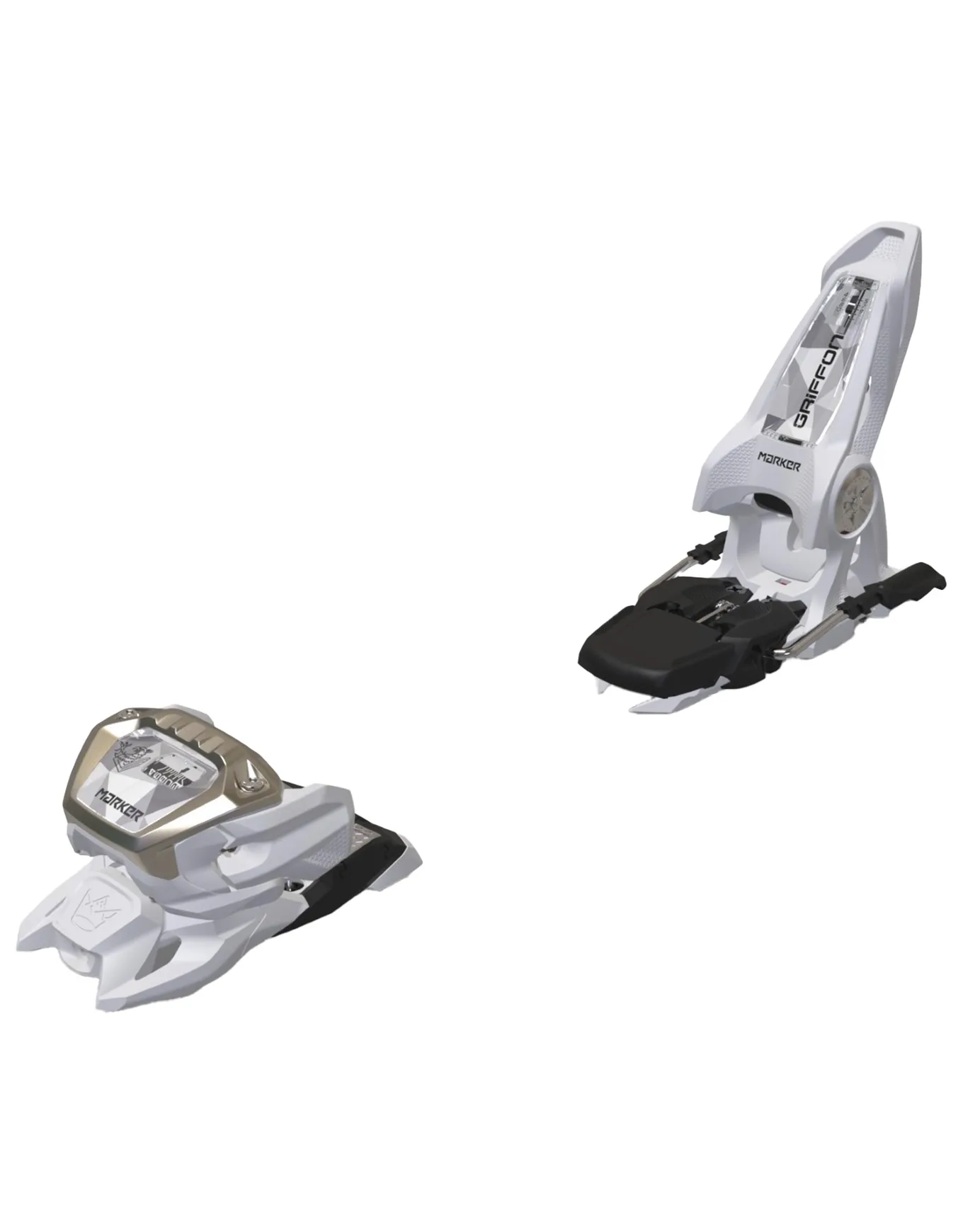 Bindung Ski Alpin Griffon 13 White p Größe 100 mm Weiß - Marker - FashionsVida
