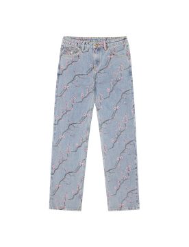 Sakura Denim Pants - Light Wash