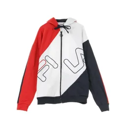 Felpa Cappuccio Zip Uomo Lazaro Diaginal Block Full Jacket Chinese Red