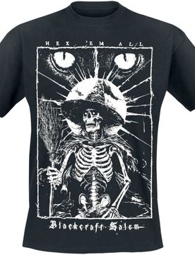 Gothic T-Shirt - Hex Em All Tee - M bis XL - für Männer - Größe L - schwarz - Männer - male