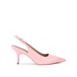 Womens Spirit Sling Heels - Pink - Size Uk 6
