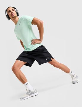 Mens Pantaloncino Challenger 7 - Nero, nero nero Uomo taglia L