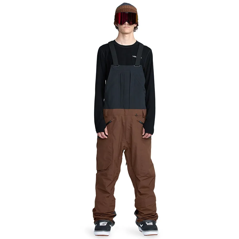 Combinaison Rain Gore-tex® Bib Brown M - Volcom - FashionsVida