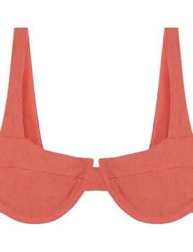 Top de bikini Balconette CoralBay con estructura, foams extraíbles y cierre multiposición - Robin Collection - FashionsVida
