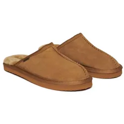 Pantofole Suede Mule Tan EU 40-41