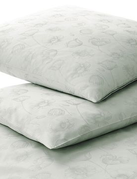 Ropa de cama de damasco POPPY 70x90cm/140x200cm Verde pastel verde
