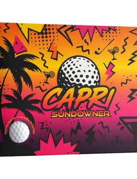 Golfbälle Sundowner - 12er Pack, weiss