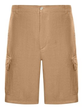 Lino Bermuda cargo in lino