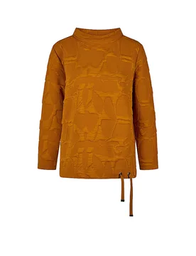 T-shirt à manches longues orange 44 - Doris Streich - FashionsVida