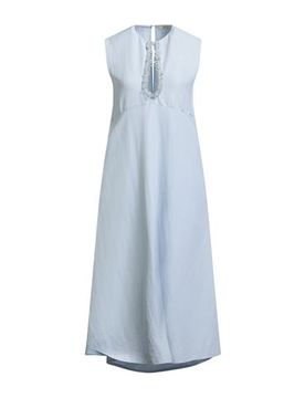 Vestido midi Mujer Azul celeste 1,2,3 Mujer