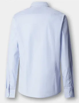 Camisa popelín city cuadros vichy fit tailored - Hackett - FashionsVida