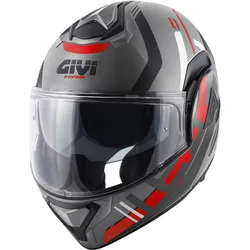 Casco Moto Modulare P/J X30 PULSAR Titanio Opaco Nero R taglia S