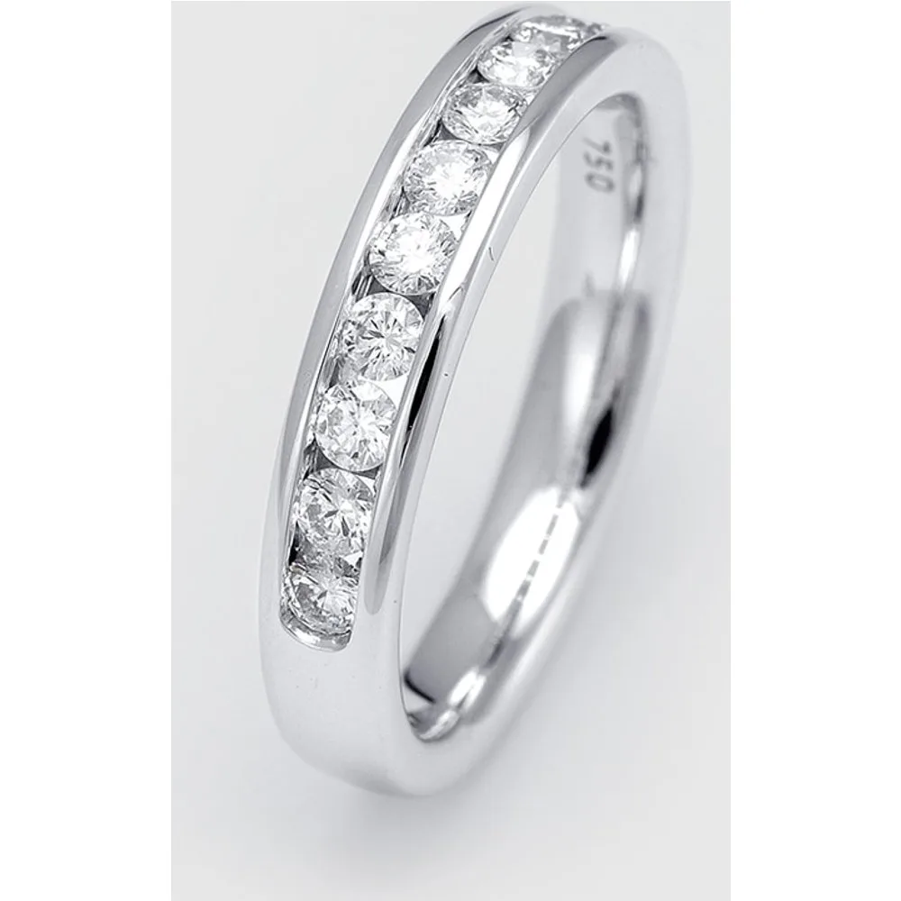 Anillo media alianza de oro y diamantes Diamonds - El Corte Inglés - FashionsVida