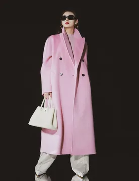 Allingentle Woolen Long Blazer Elegant Double-Breasted Jacket Warm Coat for Casual Daily Outfits Customize - Aliexpress - FashionsVida