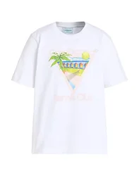 T-shirts Herren Weiß XL Herren